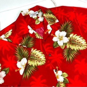 Vintage Pacific Legend 90’s Hawaiian Shirt made in Hawaii USA Ft. Pocket Sz. Lg.